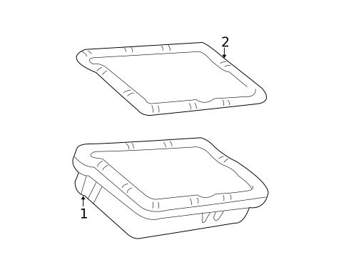 Transmission Components for 1993 Ford E-350 Econoline #0