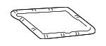 EOAZ7A191B - Transmission: Transmission Oil Pan Gasket for Ford: Bronco, Country Squire, Crown Victoria, E-150 Econoline, E-150 Econoline Club Wagon, E-250 Econoline, E-250 Econoline Club Wagon, E-350 Econoline, E-350 Econoline Club Wagon, F-150, F-250, F-350, LTD Crown Victoria, Mustang, Thunderbird | Lincoln: Mark VII, Town Car | Mercury: Colony Park, Cougar, Grand Marquis Image