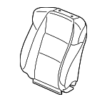 81521TX6A11ZA - Body: Seat Back Cover for Acura: ILX Image