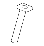 81143TF0G01ZH - Body: Headrest Guide for Acura: ILX, MDX, RDX, TL, ZDX Image