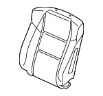 81527TX6A11 - Body: Seat Back Pad for Acura: ILX Image