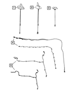 68148258AD - Electrical: Jumper Cable for Ram: 1500, 1500 Classic, 2500, 3500 Image