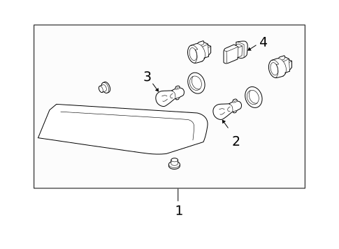Park & Signal Lamps for 2005 Chevrolet Colorado #1
