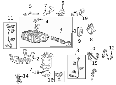 EGR System for 2010 Honda Accord Crosstour #1