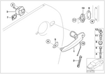 51217198471 - Vehicle Trim: Handle Bracket, Chromium-Plated for Mini Image