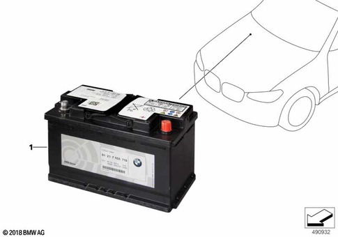 Battery for 2026 BMW BMW ALPINA B8 #3