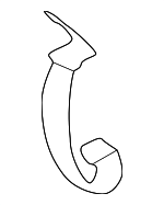 13711716113 - Engine: Air Cleaner Assembly Clip for BMW: 135i, 135is, 228i, 228i xDrive, 230i, 230i xDrive, 320i, 320i xDrive, 328d, 328d xDrive, 328i, 328i GT xDrive, 328i xDrive, 330e, 330e xDrive, 330i, 330i xDrive, 335d, 335i, 335i GT xDrive, 335i xDrive, 340i, 340i xDrive, 428i, 428i Gran Coupe, 428i xDrive, 428i xDrive Gran Coupe, 430i, 430i xDrive, 435i, 435i Gran Coupe, 435i xDrive, 435i xDrive Gran Coupe, 530i, 535d, 535d xDrive, 540i, 740i, 740iL, 740Ld xDrive, 745i, 745Li, 750i, 750iL, 750Li, 760i, 760Li, ActiveHybrid 3, Alpina B7, M2, M235i, M235i xDrive, M3, M340i, M340i xDrive, M440i, M440i xDrive, M5, M6, X1, X3, X5, Z4 Image