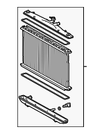 160410P221 - : Radiator Assembly for Lexus: RX350 Image
