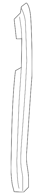 1K5831299J - Body: Door Seal Retainer Plate for Volkswagen Image