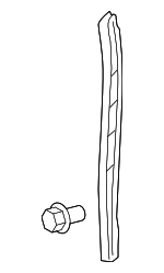 1K5837381F5AP - Body: Door Seal for Volkswagen Image