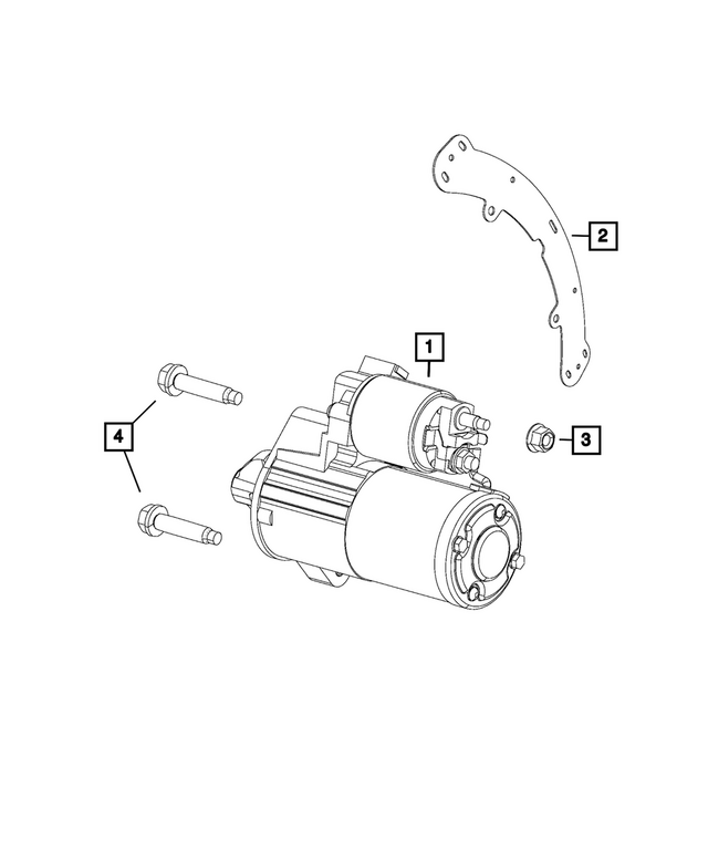 R4896464AC - Electrical: Engine Starter, Remanufactured for Mopar Image