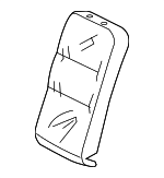 81921TK8A22ZA - Body: Seat Back Cover for Honda: Odyssey Image