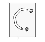 14447AA530 - : Engine Coolant Hose for Subaru Image
