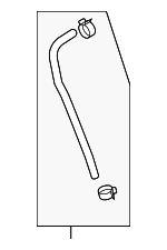 14472AA78A - : Engine Coolant Hose for Subaru: Ascent, Legacy, Outback, WRX Image