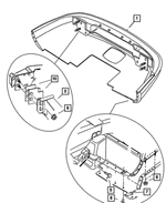5014554AA - : Rear Fascia for Dodge: Viper Image
