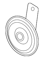 42639754 - Electrical: Horn for Chevrolet: Aveo, Aveo5 | Pontiac: G3 Image