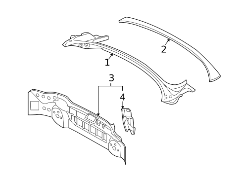 Rear Body for 2007 BMW Z4 #0