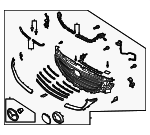 TN4250710E - : Grille Assembly for Mazda: CX-9 Image