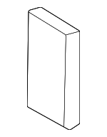 G00167061 - Body: Pad for Mazda: 5, 6, 626, CX-9, MX-30 EV, MX-5 Miata, Protege5 Image