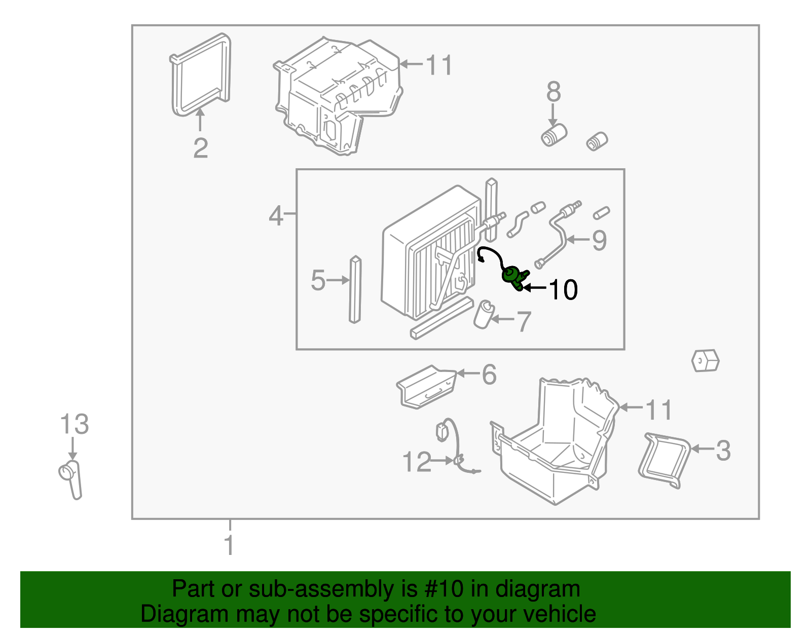 Expansion Valve - Nissan (92200-01R05)
