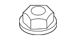 7146971889 - Body: Wiper Arm Nut for BMW Image