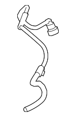 9A713336601 - Emission System: Vent Tube for Porsche: Panamera Image