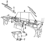 F1TZ17632B - Body: Cover for Ford: Explorer, F-150, F-250, F-250 HD, F-350, F-Super Duty Image