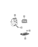 56049821AF - NV246; Transfer Case: Transfer Case Switch for Mopar Image