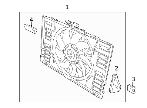 Cooling Fan for 2016 Porsche Panamera #0