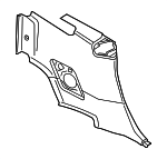 99155507118DJ6 - : Quarter Trim Panel for Porsche Image