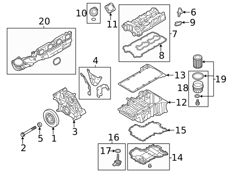 Engine Parts for 2019 BMW 650i Gran Coupe #0