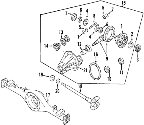 Propeller Shaft for 2002 Nissan Xterra #0