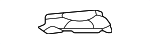 42052FL570 - Fuel System: Filler Pipe Holder for Subaru Image