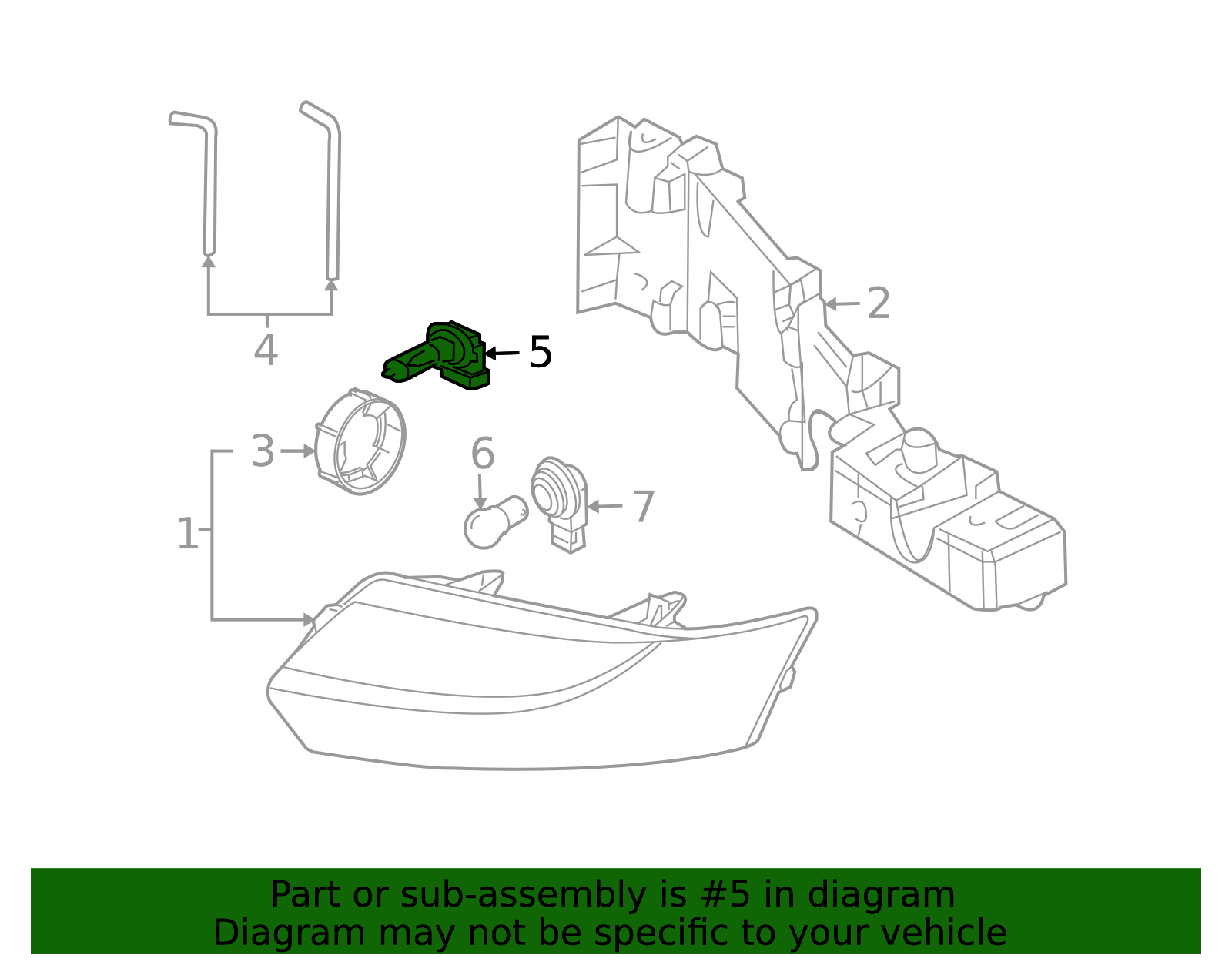 1995-2010 GM Headlamp Bulb 19257058 GM | GMPartsDirect.com