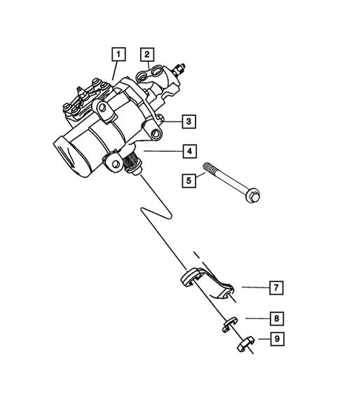 Steering Gear for 2007 Dodge Ram 3500 #0