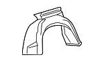 8721502120 - Body: Separator Duct for Toyota Image
