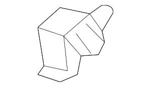 23266755 - : Part# 23266755 Plenum Panel Bracket for Cadillac: XT5, XT6 | GMC: Acadia Image