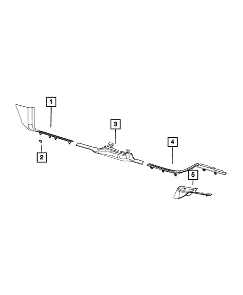Panels - Moldings - Scuff Plates, Pillar, Cowl, 1/4 Panel Trim and Cargo Covers for 2020 Ram 1500 #1