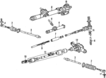 53540SF1004 - Steering: Tie Rod End for Honda: Prelude Image