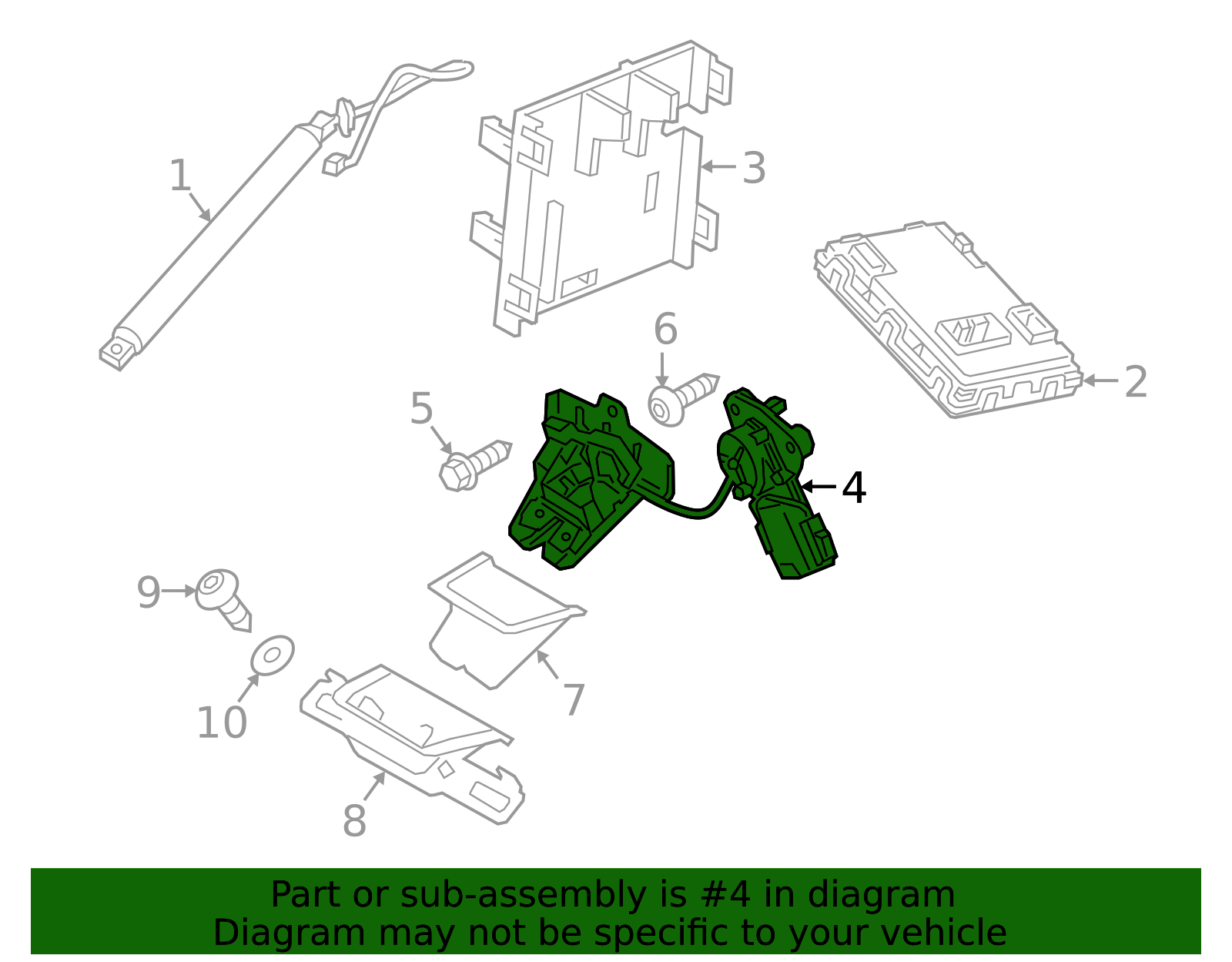 2016-2026 Volvo Lock 32460236 | Volvo Parts Catalog
