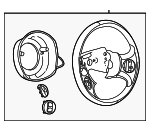 22714762 - Steering: Steering Wheel for Saturn: Ion Image