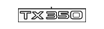 754410E180 - Body: Nameplate for Lexus: TX350 Image