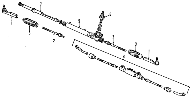 4900153F61 - : Rack And Pinion Assembly for Nissan Image