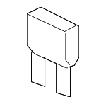 8889097540 - Electrical: Mini Fuse for Isuzu Image