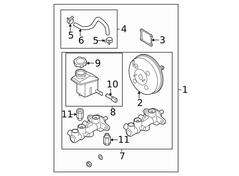 Hydraulic System for 2008 Hyundai Accent #0