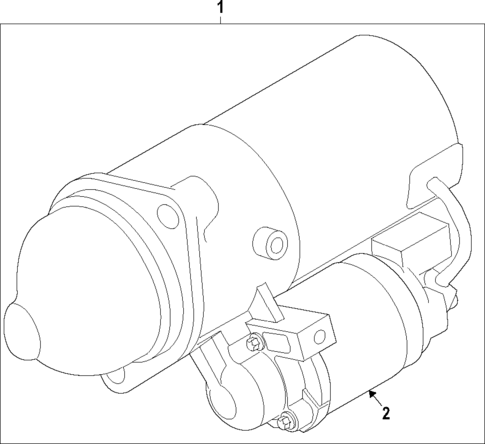 Starter for 2019 Genesis G90 #1