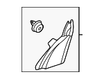 674910E060 - Body: Corner Trim for Toyota: Highlander Image