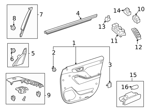 Power Seats for 2021 Toyota Highlander #3