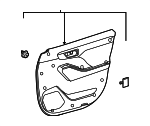 676100E651C4 - : Door Trim Panel for Toyota: Highlander Image
