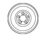 ZZM037600A - Suspension: Wheel, Steel for Mazda: B2300, B2500, B3000, B4000, Navajo Image